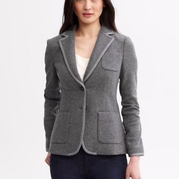 Banana Republic preppy blazer sweater/jacket - Picture 1 of 7